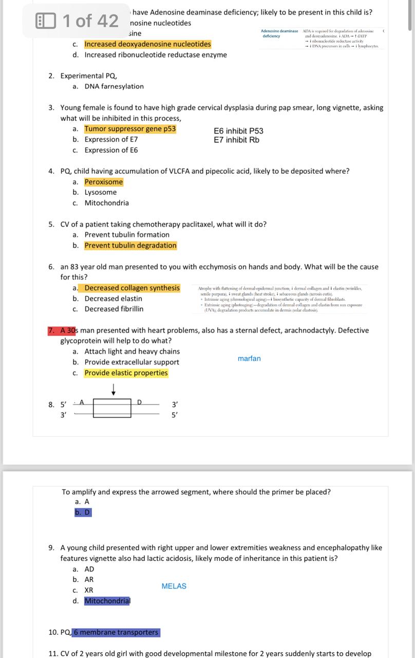 USMLE Step 1 July Recalls/Past Papers/Biopsies 2024-2025