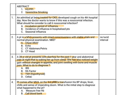 "Master Your USMLE Step 2: November 2023 Recall Summary and Questions PDF"