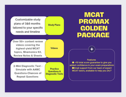MCAT Golden Package- 10+Score Boost Up Guaranteed