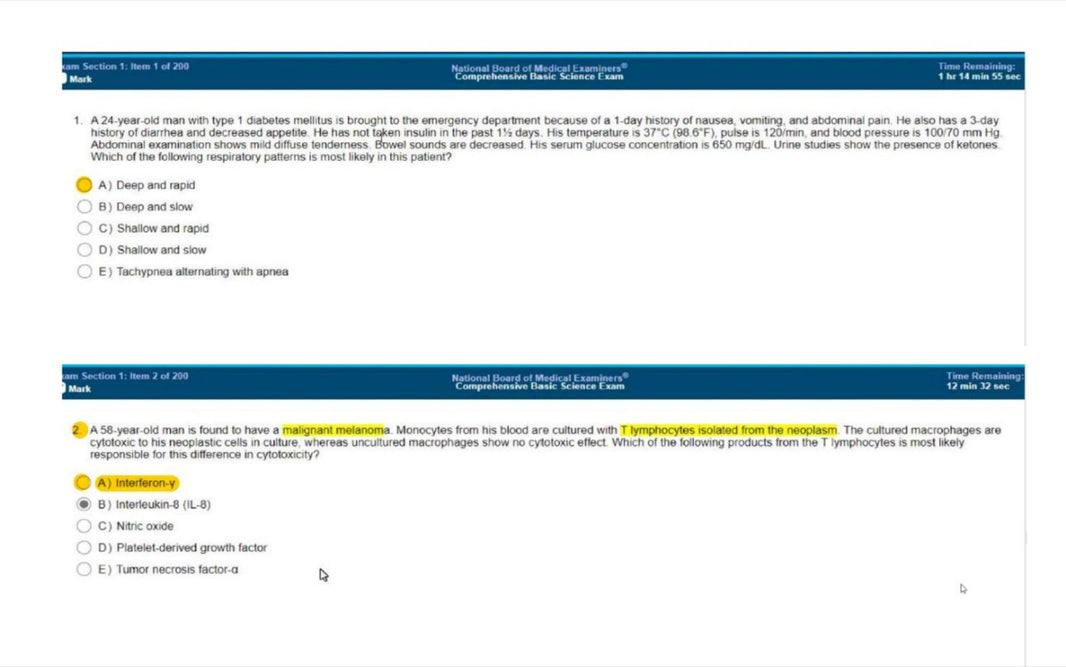 Step 1 Recalls 2023 MCAT PROMAX